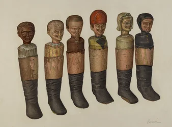 Alfileres alemanes de Pensilvania