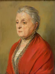Retrato de Luise Maurer, primera esposa del artista