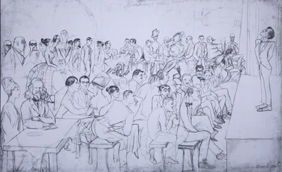 El hogar de descanso de los comediantes, 1916