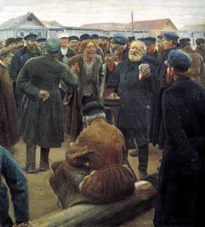 En la reunión comunitaria del campo