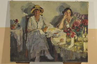 Atardecer de otoño, 1915