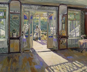 En una casa