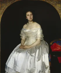 Retrato de la princesa María Vasilyevna Vorontsova 1819-1894, 1851