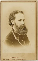 Retrato del violonchelista Karl Yulievich Davidov