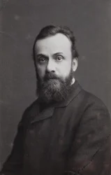Retrato del escritor Gleb Ivanovich Uspensky 1843-1902, 1870