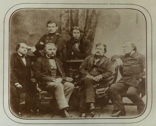Sovremennik: Ivan Goncharov, Ivan Turgenev, Leo Tolstoy, Dmitri Grigorovich, Alexander Druzhinin y