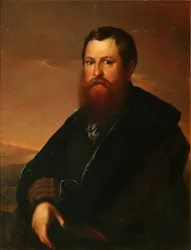 Retrato del Comerciante Pyotr Semyonovich Sapozhnikov