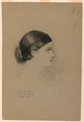 Retrato de Sophie Huntington