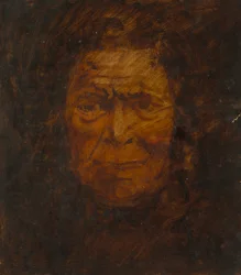 El rostro de un hombre