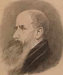 Retrato de un hombre con barba