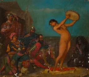 Tocador de pandereta