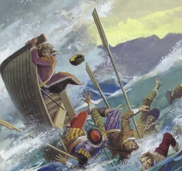 Richard Chancellor, arrojado al mar tempestuoso