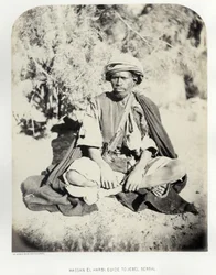 Hassan el Harbi, guía del monte Serbal, 1868