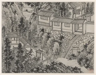 Doce vistas de la colina del tigre, Suzhou: El retiro de los pinos