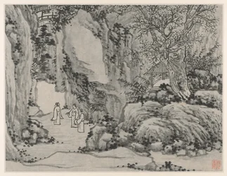 Doce vistas de la Colina del Tigre, Suzhou: El Manantial de la Espada, Colina del Tigre, después de 1490