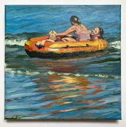 En las aguas con el bote, 2021