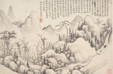 Retiro en la montaña, datable a 1654-55
