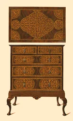Cómoda con marquetería, 1905