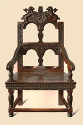 Silla Cacqueteuse de roble, 1904