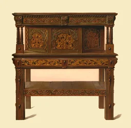Buffet de roble, 1904