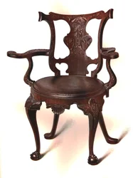 Silla de escritura, 1906