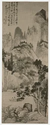 Paisaje para Yongweng, dinastía Qing, c.1687-90 (tinta sobre papel)