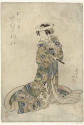 Nakamura Matsue als Otaka
Otaka Namakura Matsue (título en el objeto)