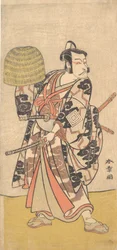 Actor de Kabuki Ichikawa Danjuro V, 1774