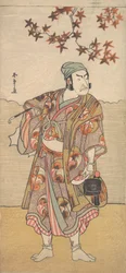 El primer Nakamura Nakazo en el papel de Shimada no Hachizo, 1783