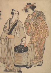 El Tercer Segawa Kikunojo como una Oiran, ca. 1776