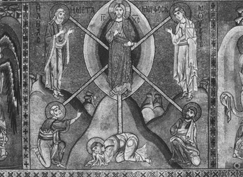 Jesucristo en el Monte Tabor (mosaico)