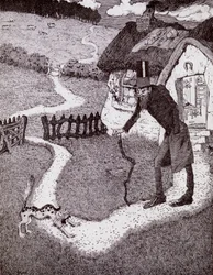 Había un hombre torcido, del libro infantil de la Princesa Marie-José, publicado en 1916