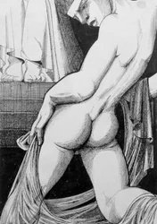 Ganimedes ante Zeus, 1923