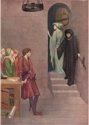 El príncipe Enrique, Elsie y Lucifer. "No tengo más que decir, entremos".