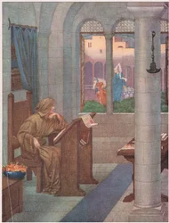 El Scriptorium: Servirá para el rostro de alguna bella santa, o para una de las Marías que pintaré