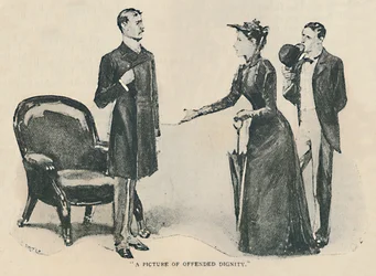 Una imagen de dignidad ofendida, 1892