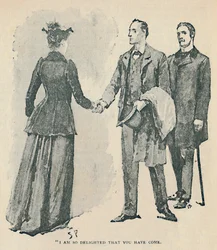 Estoy tan encantado de que hayas venido, 1892