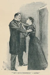 ¡Oh! ¡Estoy tan asustado! Jadeé, 1892