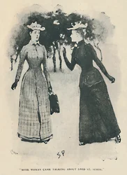 Alguna mujer vino hablando sobre Lord St. Simon, 1892