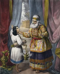 Eli cuestionando a Samuel sobre la Visión