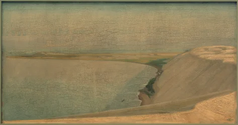 Paisaje de dunas altas
