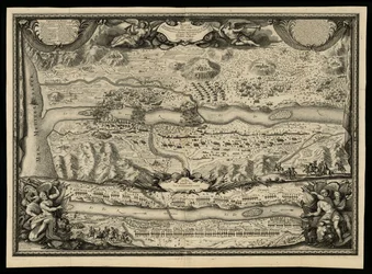 Batalla de Ter ganada por el ejército del rey comandado por el Mar. duque de Noailles el 27 de mayo de 1694
