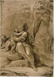 Descanso en la huida a Egipto