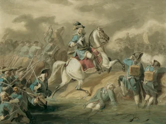 Cargar general en batalla