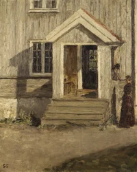 Muro del sol (óleo sobre lienzo)