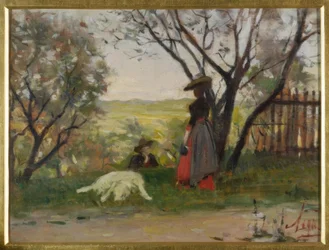 La dueña del jardín