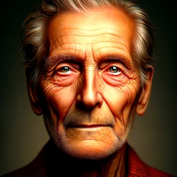 Georg-"Años de vida moldeados por la IA: retratos de la intemporalidad"