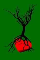 Corazón del árbol