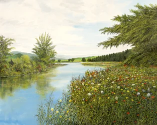 Junto al río