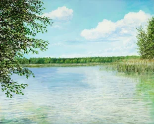 Lago cerca de Muencheberg